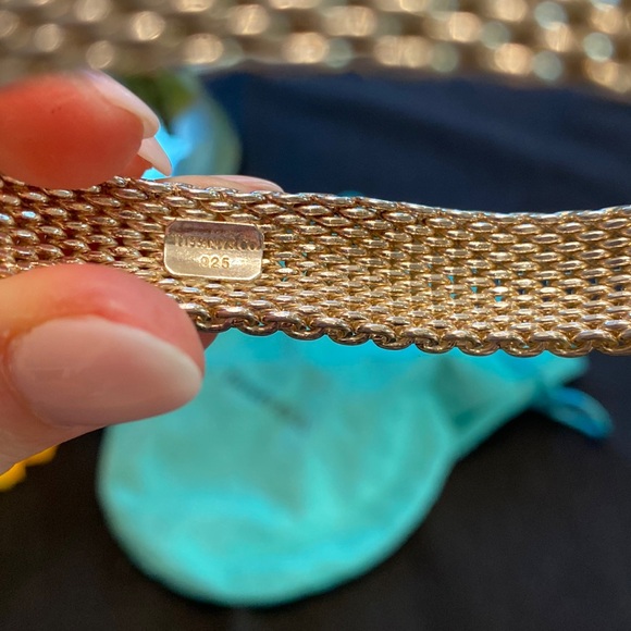 Tiffany & Co. Mesh bracelet and ring - Picture 3 of 6